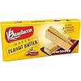 Bauducco Peanut Butter Wafers - Crispy Wafer Cookies With 3 Delicious, Indulgent Decadent Layers of Peanut Butter Flavored Cr