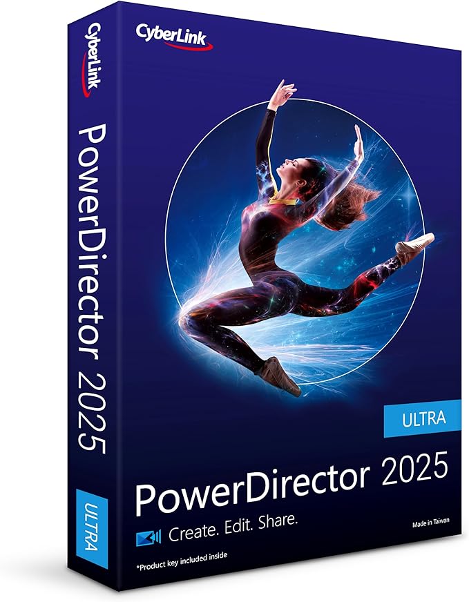 Amazon com: CyberLink PowerDirector 2025 Ultra Easy AI Video Editing