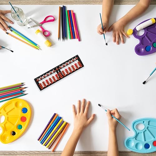 Miniatura 7 de Abacus Soroban - Varillas de 13 dígitos, 2 unidades, calculadora japonesa china para niños, adultos, calculadora china japonesa, juguete de conteo