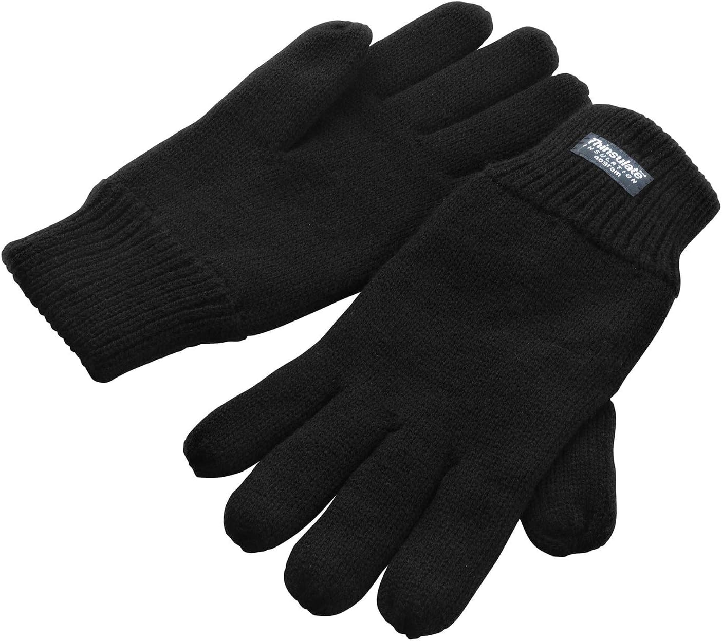 Men’s Winter Gloves – 3M Thinsulate Thermal Lined Black Gloves for Cold Weather, Outdoor Work, Driving & Everyday Wear