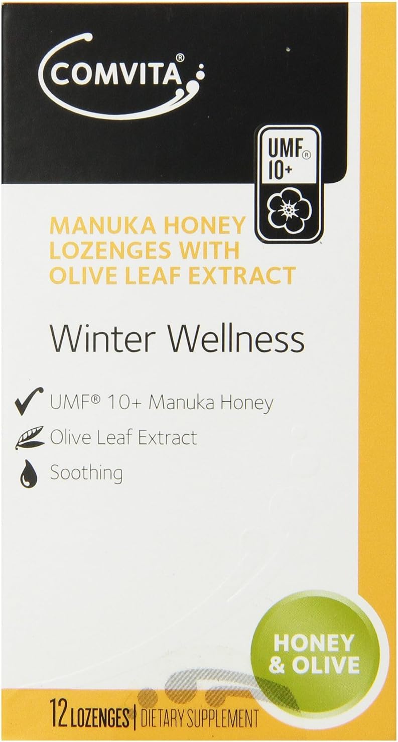 Manuka Honey Olive (12 lozenges) - ( x 5 Pack)