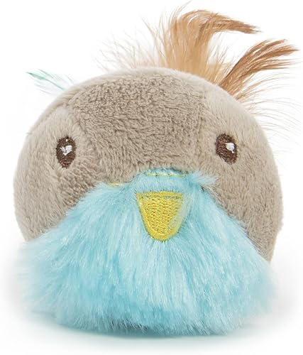 Miniatura 9 de SmartyKat Chitter Critter Squirrel - Juguete de peluche con sonido electrónico para gatos, con batería - Gris, talla única