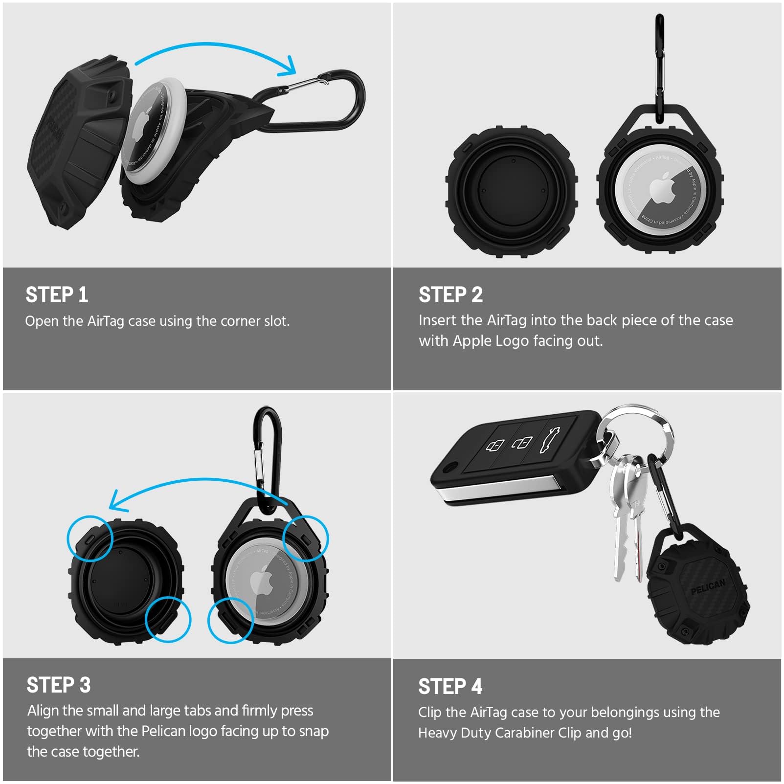 Amazon.com: Pelican Marine AirTag Holder - Waterproof AirTag