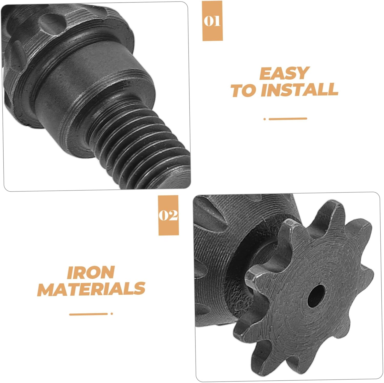 Motorcycle Gear Reduction Box 25h 9t Iron Transmission Part for Engine