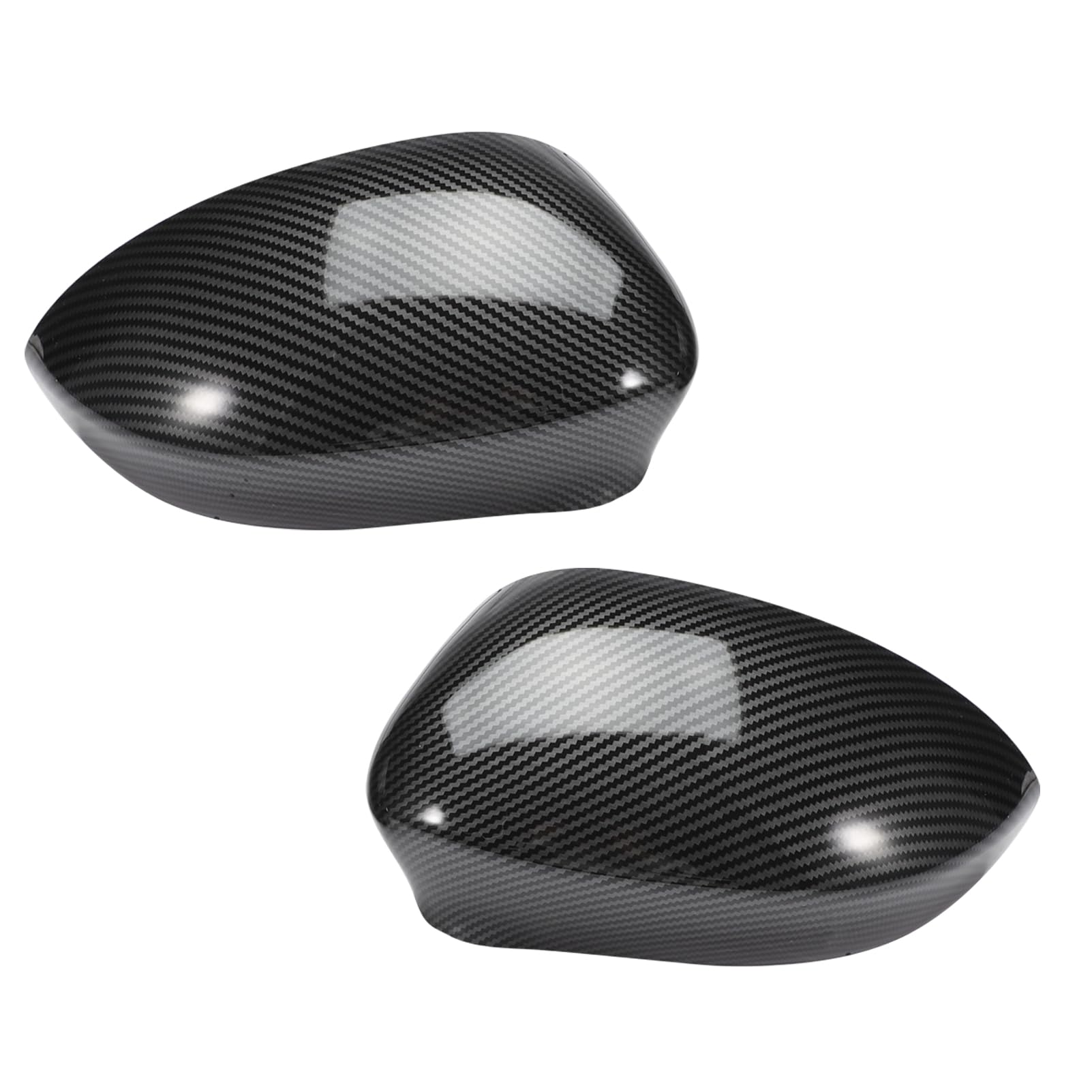 2x Calotta Specchietto Retrovisore per 500 500C Abarth Grande Punto Evo My