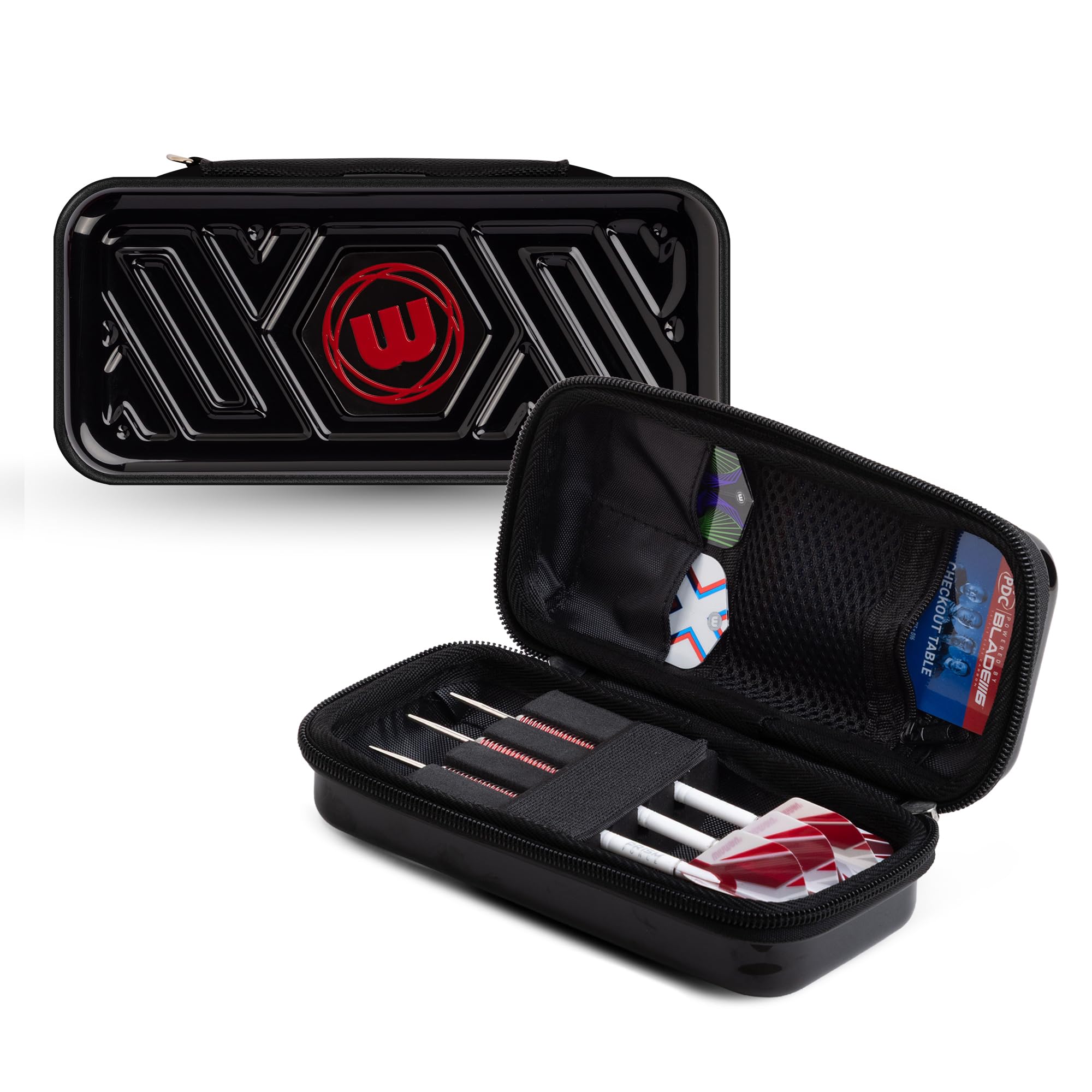 WINMAU Armor G1 Darts Wallet - Black Darts Case Holds Fully Assembled Darts and Accessories - Impact Proof, Ultra-Durable and Secure โ image 1