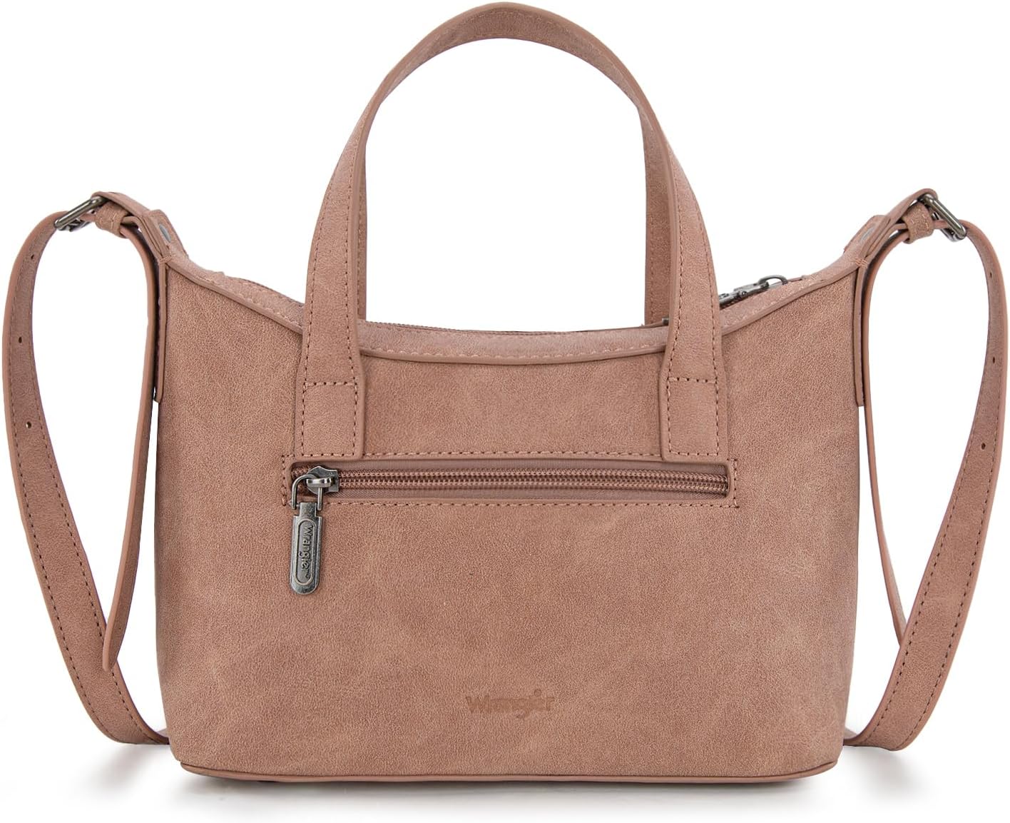 Wrangler Tooled Aztec Small Crossbody Bags for Women Designer Top-Handle Crossbody Handbag - Image 5