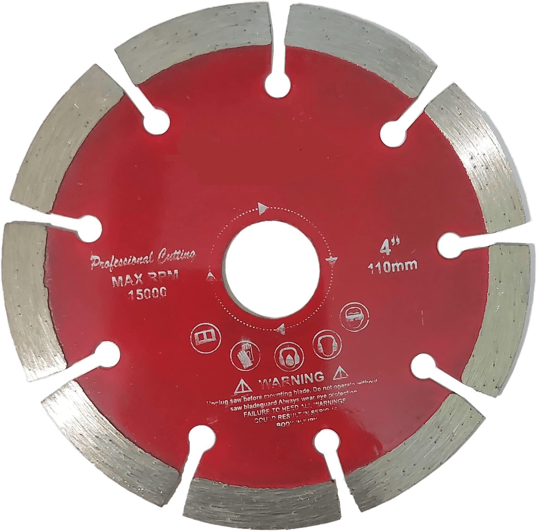 Gadget Deals Diamond Saw marble Blade 4 Inch (110mm) for Cutting Dry or Wet Marble, Wall, Granite, Concrete Cutter (1)