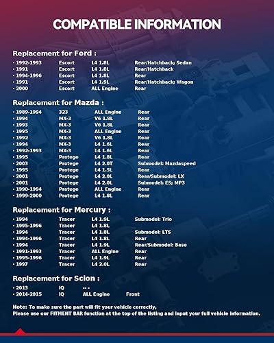 Vista 395 de KAX Espaciadores de rueda de 0.236 x 5.315 in, espaciadores de rueda centrados de 2 pulgadas y 6 lengüetas para F-15-0, Expedition, Mark LT, Negro
