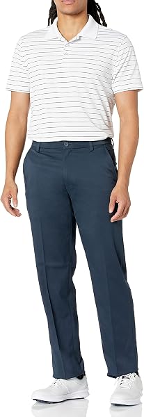 Amazon Essentials Men's Straight-Fit Stretch Golf Trousers - 4