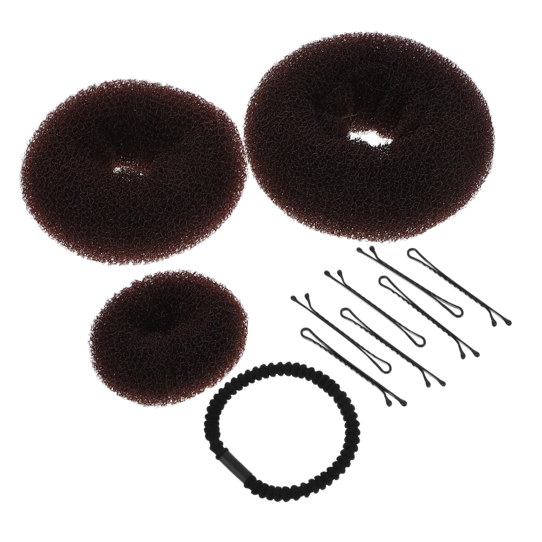 VICASKY Hair Bun Maker Tool Donut Hair Styler with Hairpin Clip for Easy Updos for Weddings Proms and Daily Use Adds Volume Fullness to Your Hairstyle