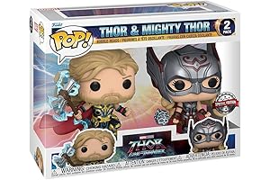 Thor Love & Thunder: Mighty Thor & Thor Funko Pop! 2-Pack