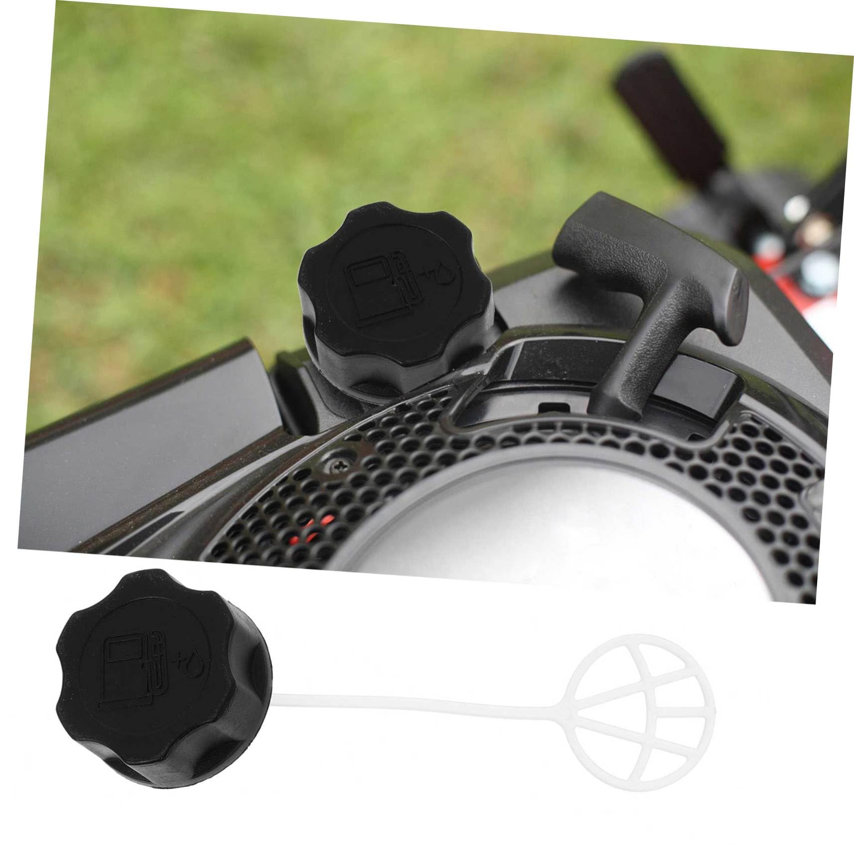 ibasenice Tappo Serbatoio Benzina Decespugliatore Nero Plastica | Ricambio per Brushcutter Tank, Accessorio per Garden Tool, Compatibile con 139fa Hs39