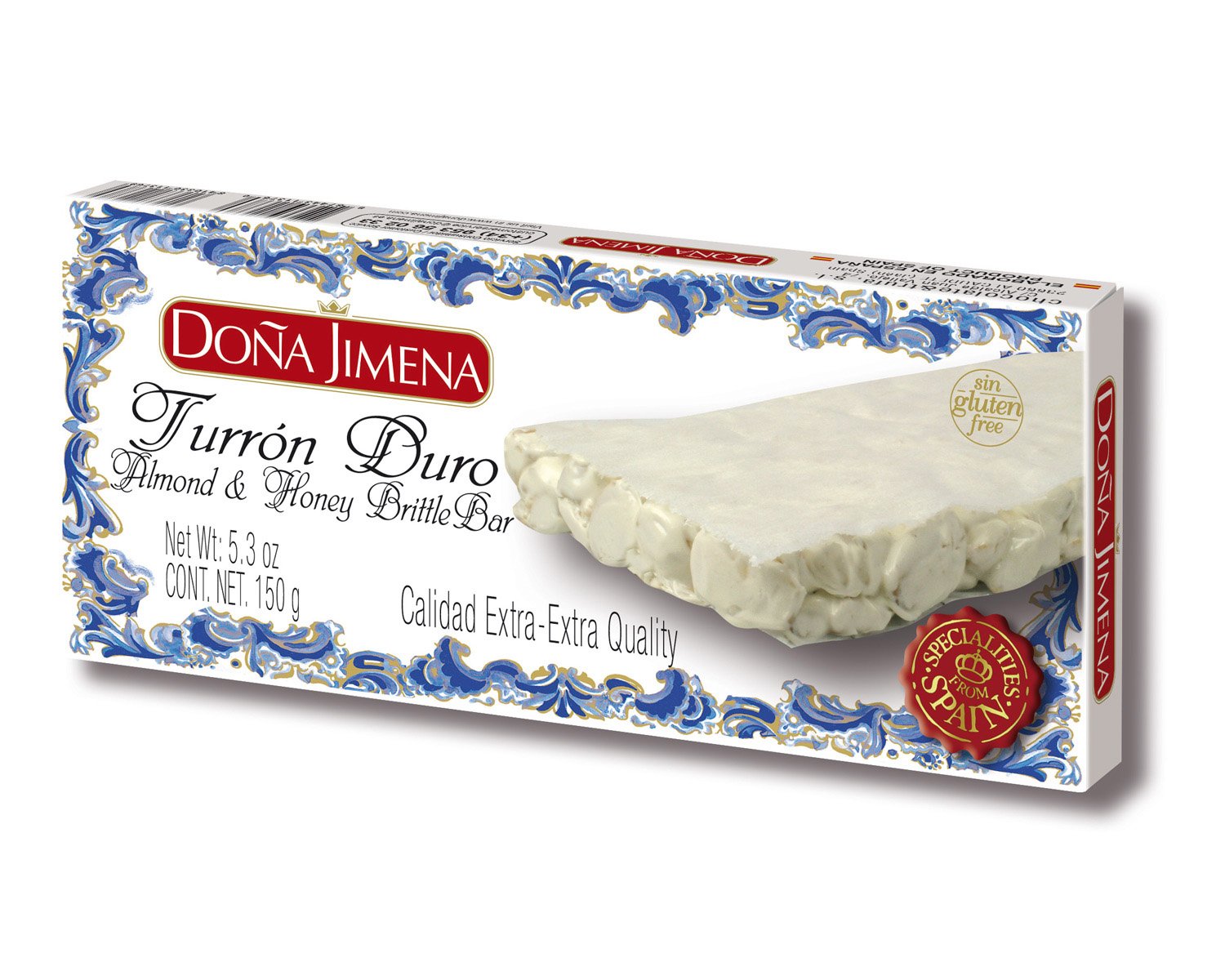 ⭐ Almond & Honey Brittle Bar Doña Jimena 150g