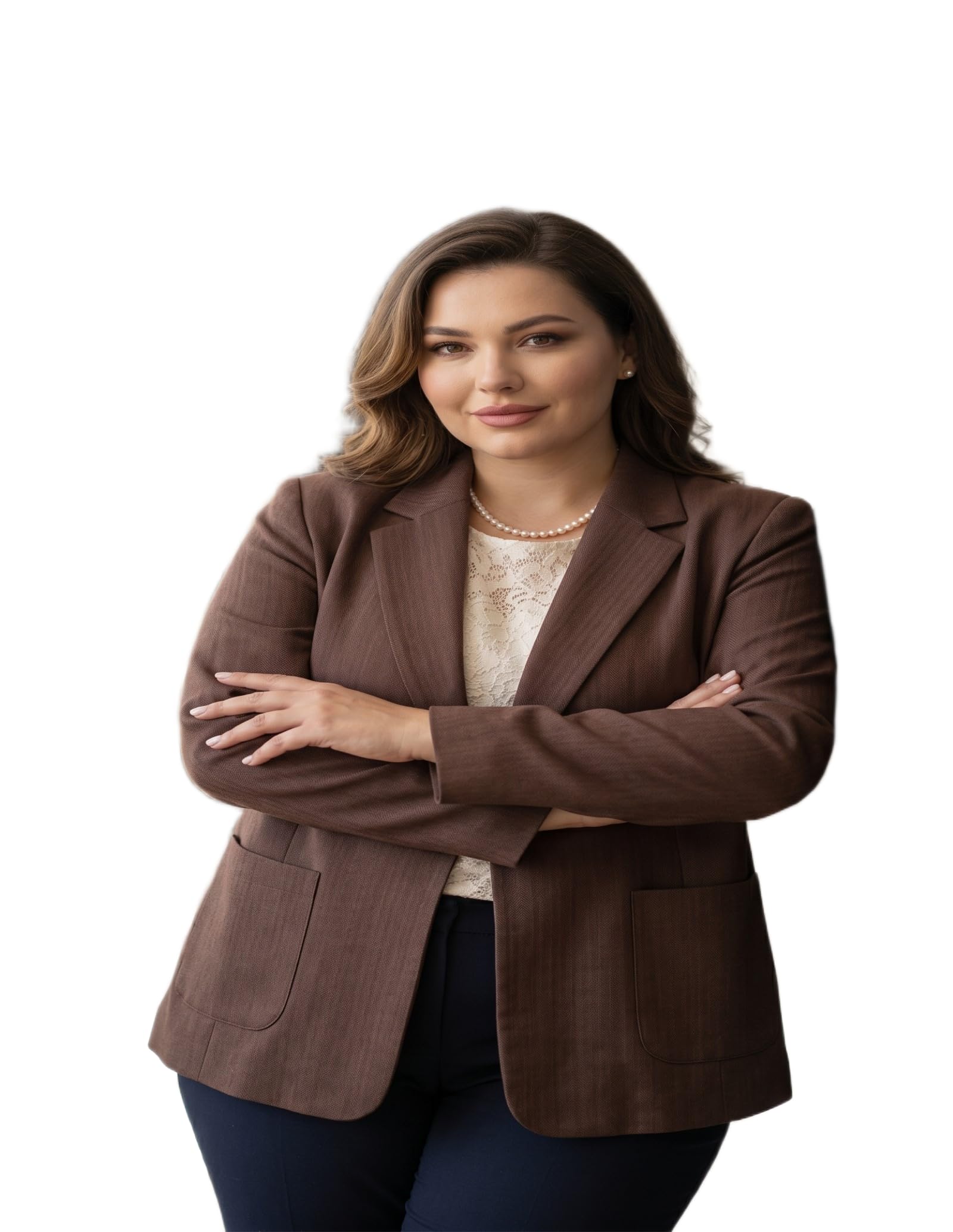moonxs Women's Uptown Blazer – Brown Coat with Notched Lapel, Streamlined Office Fit-picture-14