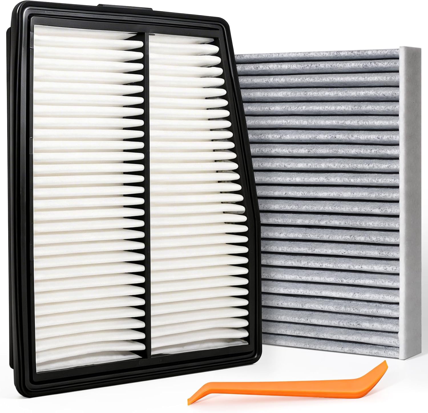 28113-L5100 97133-L1000 Engine & Cabin Air Filter Set Compatible with Hyundai Tucson 2022-2026 Santa Fe 2021-2025 Sonata 2020-2025 Kia Sorento 2021-2025 Sportage 2023-2025 Hybrid 1.6L 2.0L