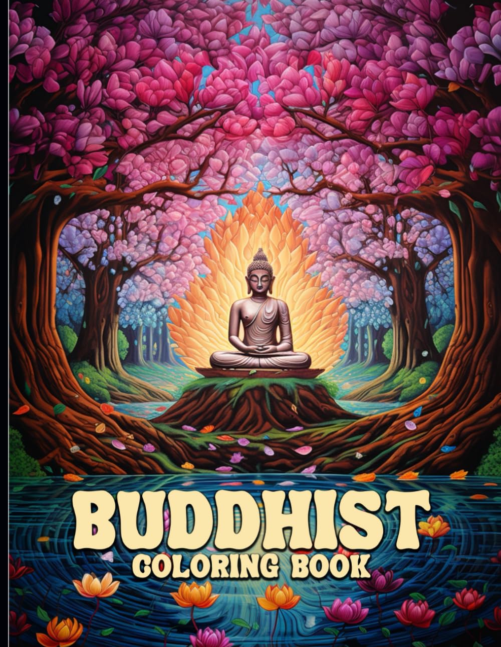 Buddhist Coloring Book: Therapeutic Buddhist Coloring Pages For Color & Relaxation