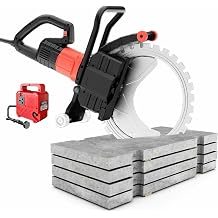 8900 W Ring Saw, Electric Concrete Saw, 12-20 in Cutting Depth, Adjustable Water for Granite, Porcelain, Wood, Concrete, Stone