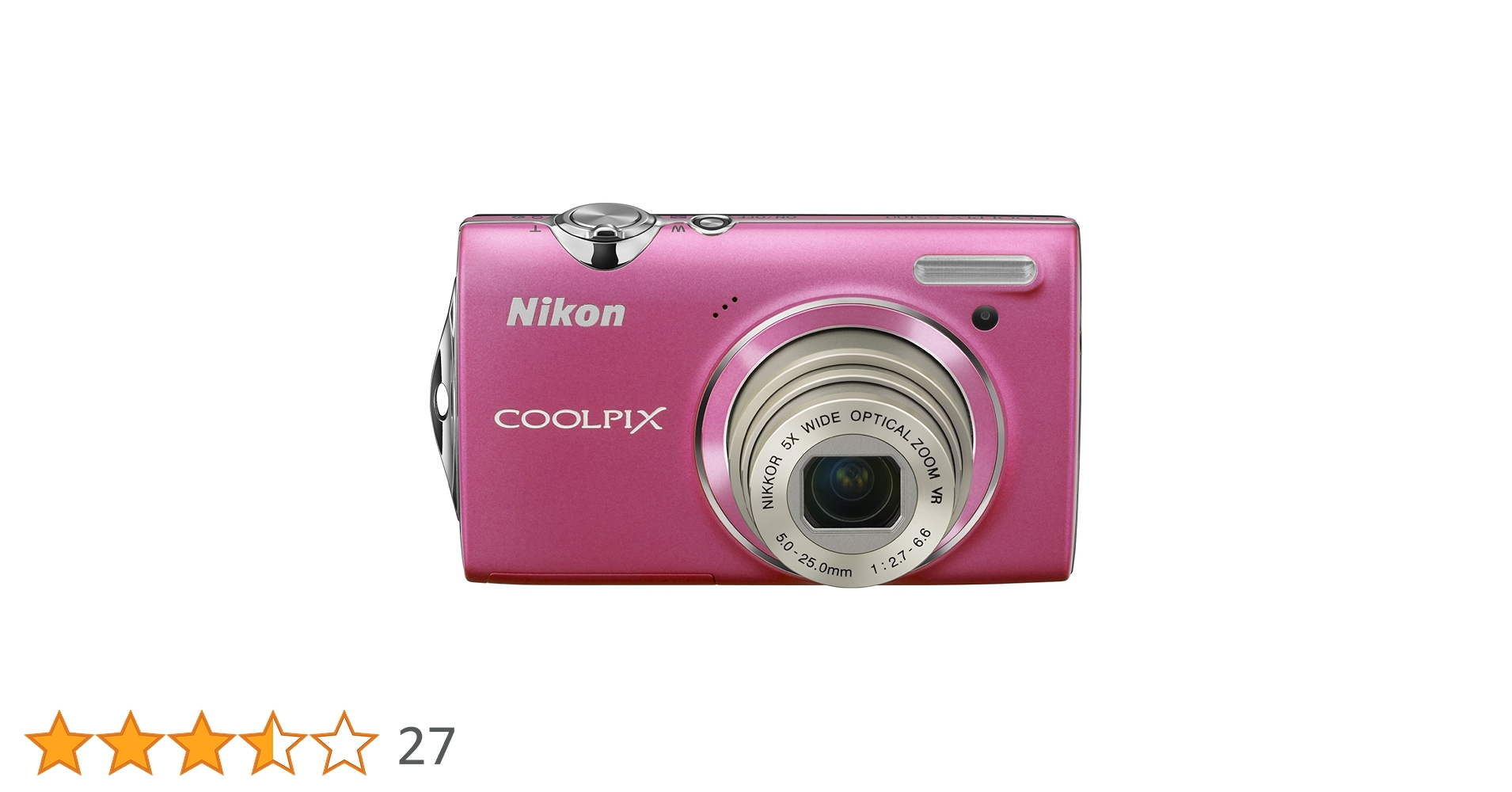 Nikon ニコン COOLPIX S510 デジカメ カメラ ピンク M254 Amazon | Nikon デジタルカメラ COOLPIX (クールピクス) S5100