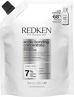 Redken Acidic Bonding Concentrate Shampoo For Damaged Hair Repair - Strengthens and Repairs Weak and Brittle Hair, Sulfate-Free, With Citric Acid