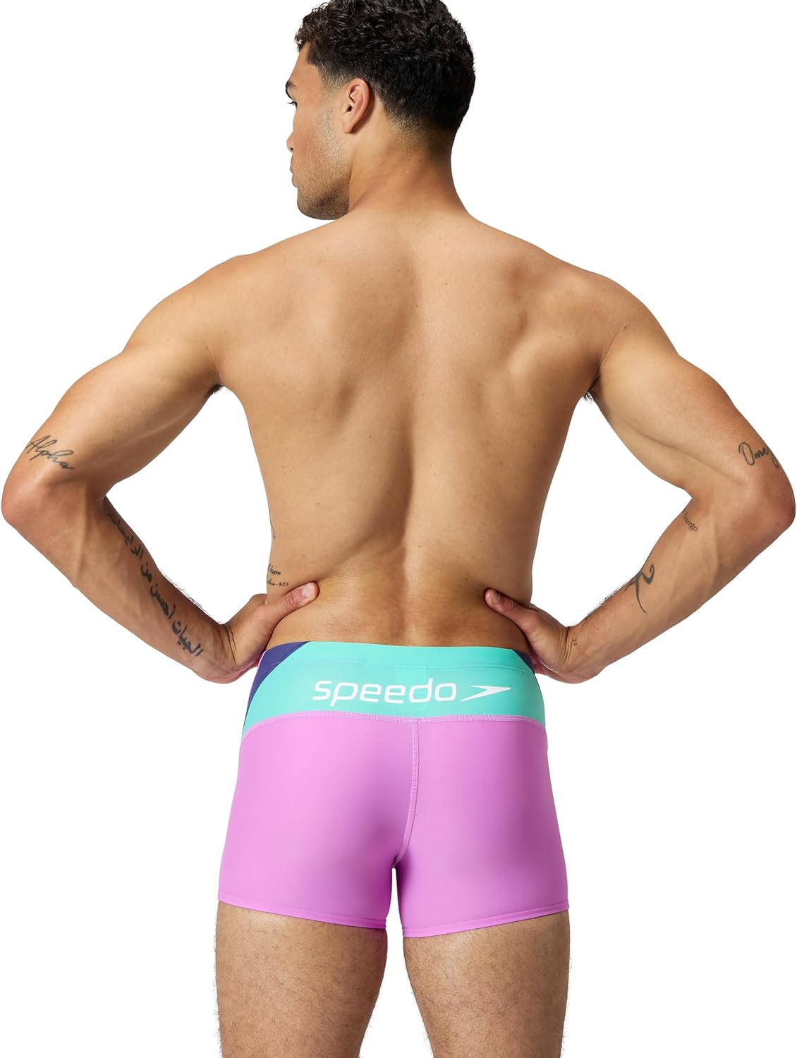 Speedo Mens Swimsuit Square Leg Eco Flex Beachstar