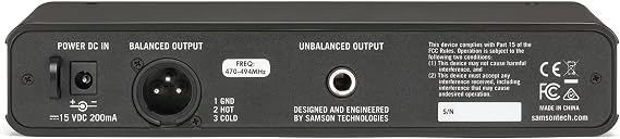 Samson Technologies Concert 88x Handheld Wireless System with Q7 Bundle