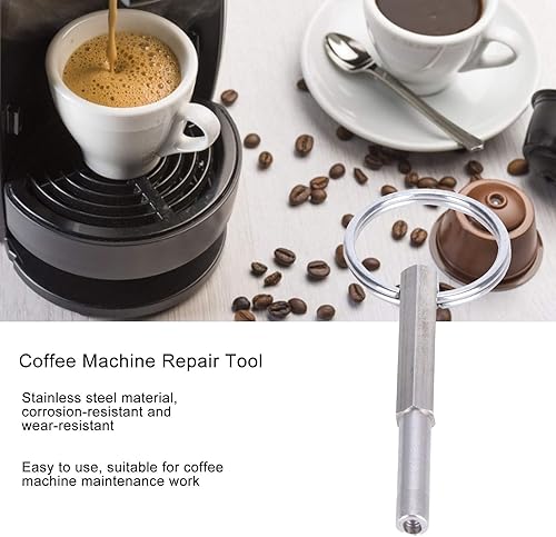 Miniatura 5 de Llave ovalada con llave ovalada, herramienta de reparación de broca ovalada, llave de punta especial de seguridad abierta para Krups Siziliana,