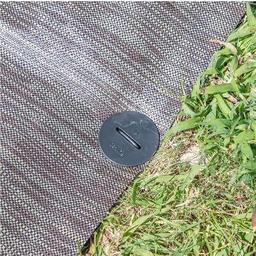 innovex Decorative Mulching Cloth with Wood-Grain Design – Natural Look Weed Control Fabric for Landscapes and Gardens, 3.3 ft x 98.4 ft (1m×30m) - Thumbnail 2