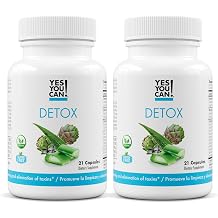 Yes You Can! Natural Detox Pills, Diuretic Cleanse, 21 Capsules, 2 Pack | With electrolytes & vitamins, helps with water retention, gluten free, natural ingredients
