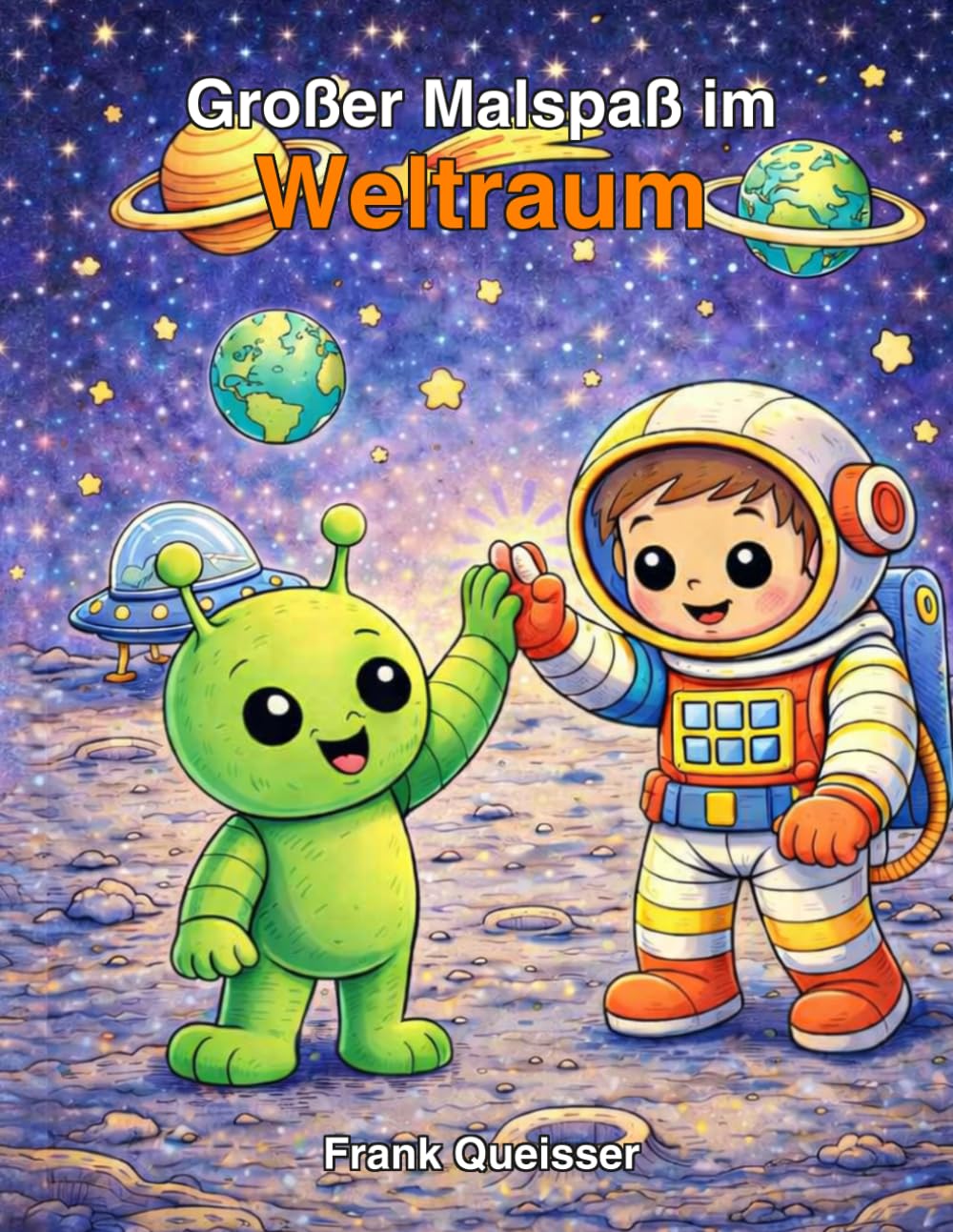 Großer Malspaß im Weltraum