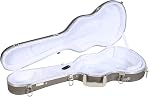 Crossrock Ukulele cas dur, convient Baryton Ukulle, Super léger ABS Moulage, en Champagne (CRA860BUCH)