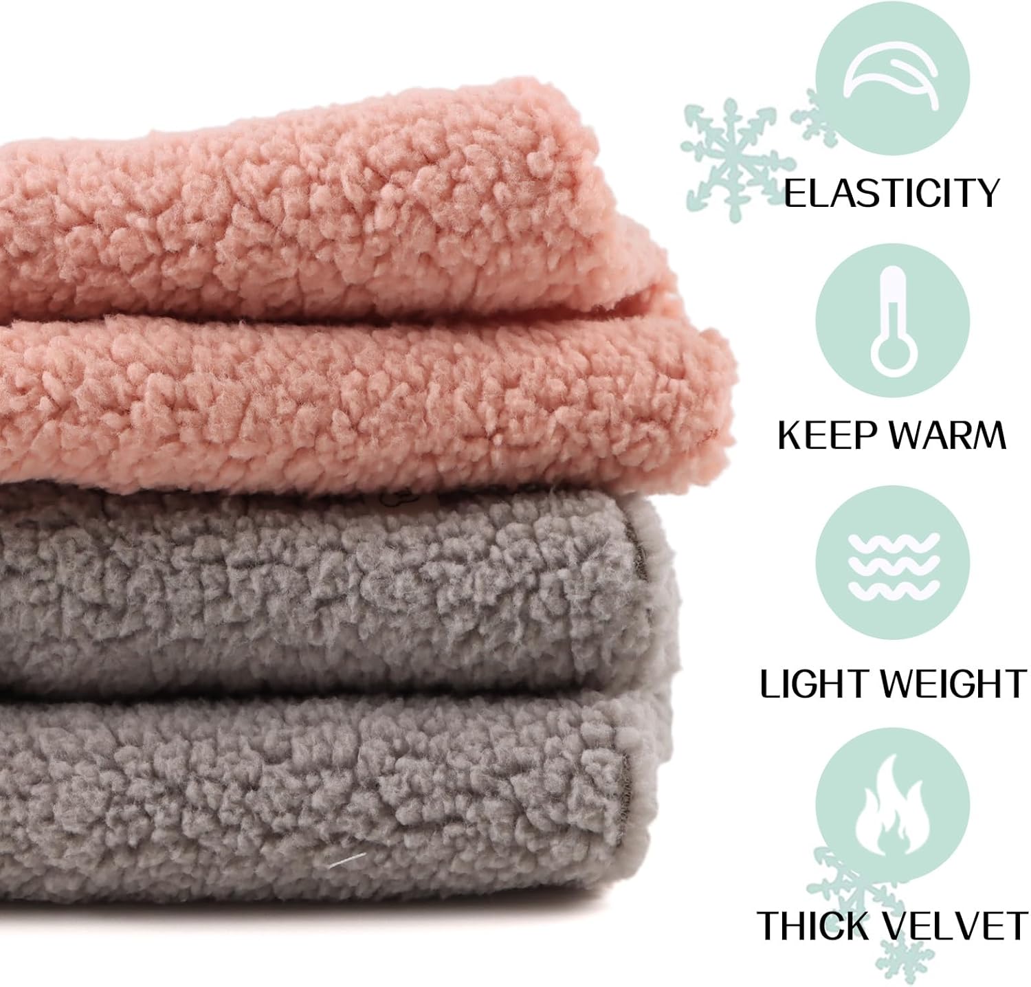 Zsedrut Fleece Warm Kids Scarf Thick Velvet Boys Girls Round Scarves Toddler Kids Winter Neck Warmer - Image 4