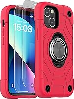 Vista 17 de KCJ Funda para iPhone SE 2022/2020, iPhone 8/7/6/6S, con [2×Protectores de Pantalla][Soporte de Anillo] Silicona Suave+PC Duro Protección Completa