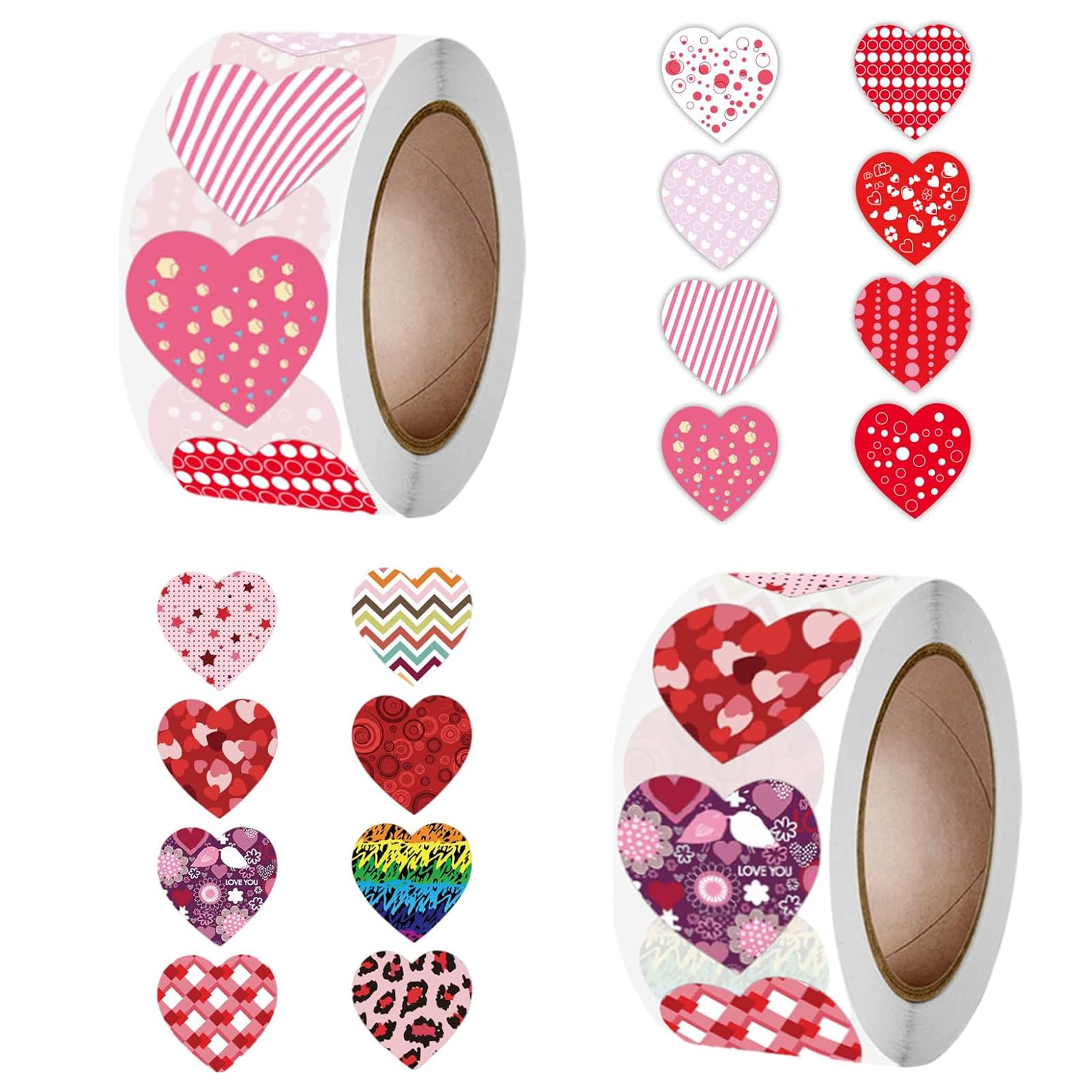 Stickers - Valentijn (12 stuks Stickers - Valentijn (12 stuks