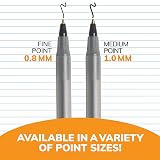 BIC Round Stic Xtra Precision Fine Blue Ballpoint Pens, 12-Count Pack – view 5