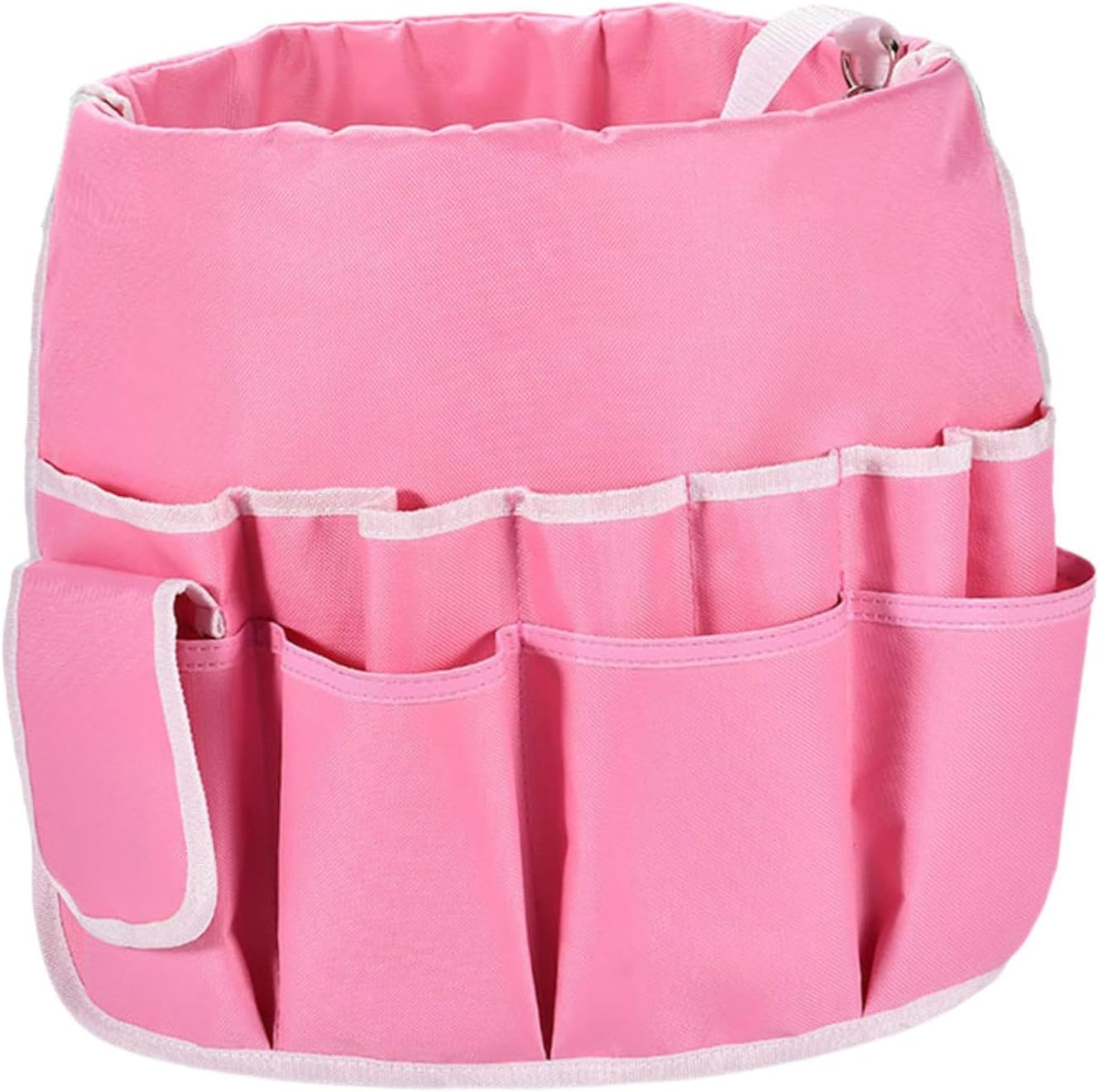 Gardening Tool Bag - Heavy Duty Wear-Resistant Tool Carrier for Garden Tools & Hammers - Gift for Dad & Men- Pink
