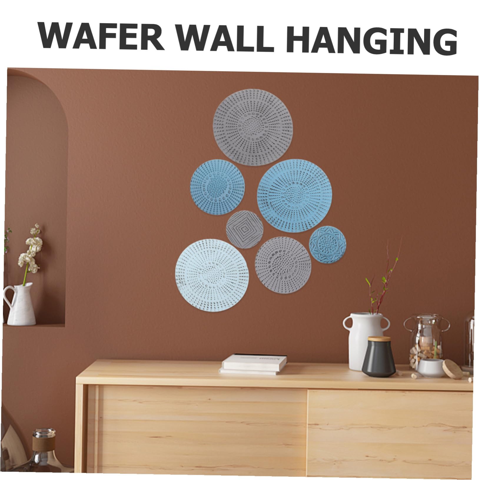 Alipis Adorno De Hierro Forjado Esculturas De Pared De Hierro Decoración Del Arte Del Hogar