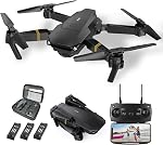 Drones for Adults with Cameras 4K 1080P, Foldable 4K Mini Drone with Camera RC Quadcopter, Altitude Hold, One Key Take Off/Landing, 3D Flip. 3 Mode Speeds