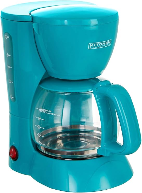 Kitchen Selectives Colors 5 Cup Coffee Maker Tea/Turquoise Buy