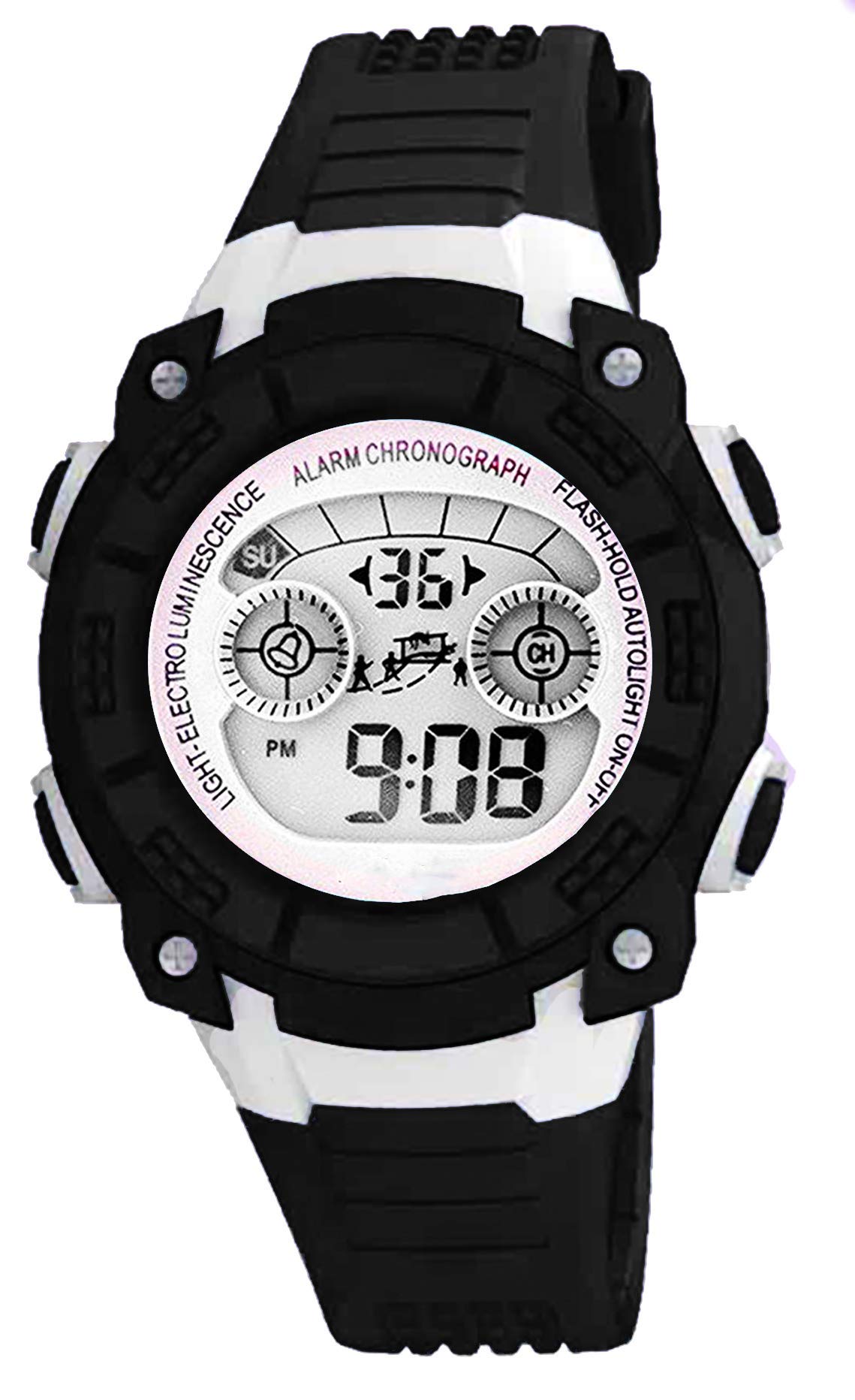Time Up Cool Color Digital Alarm, Light, Stopwatch Function Watch for Kids (B07HV4Q2HL) Amazon Price History, Amazon Price Tracker