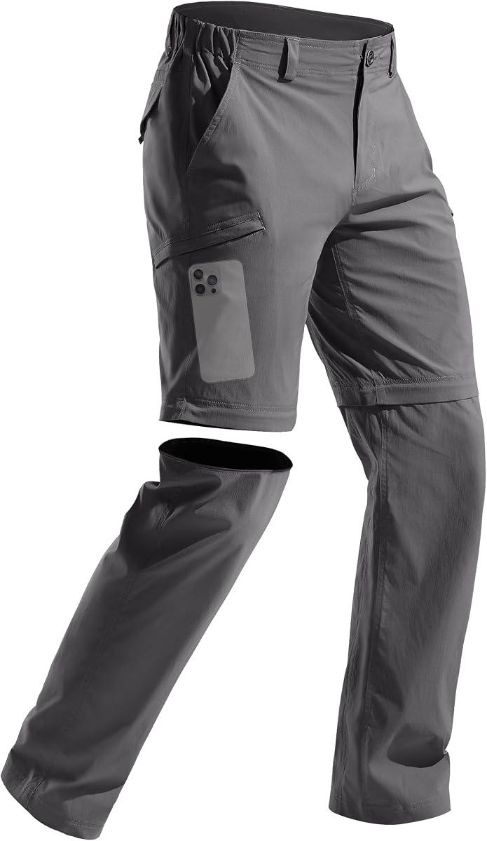 Men's Convertible Hiking Pants Outdoor Lightweight