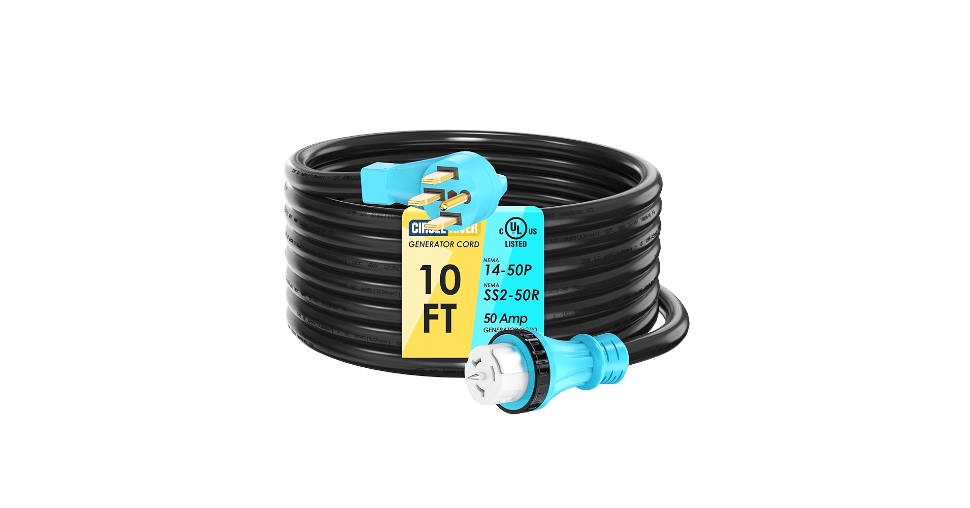 【ikep】NORM GN301 Amazon.com: CircleRiver UL Listed 50 Amp 10 Feet Generator