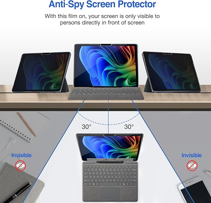 Protector de Pantalla de Privacidad ProCase para Surface Pro 12" miniatura 5
