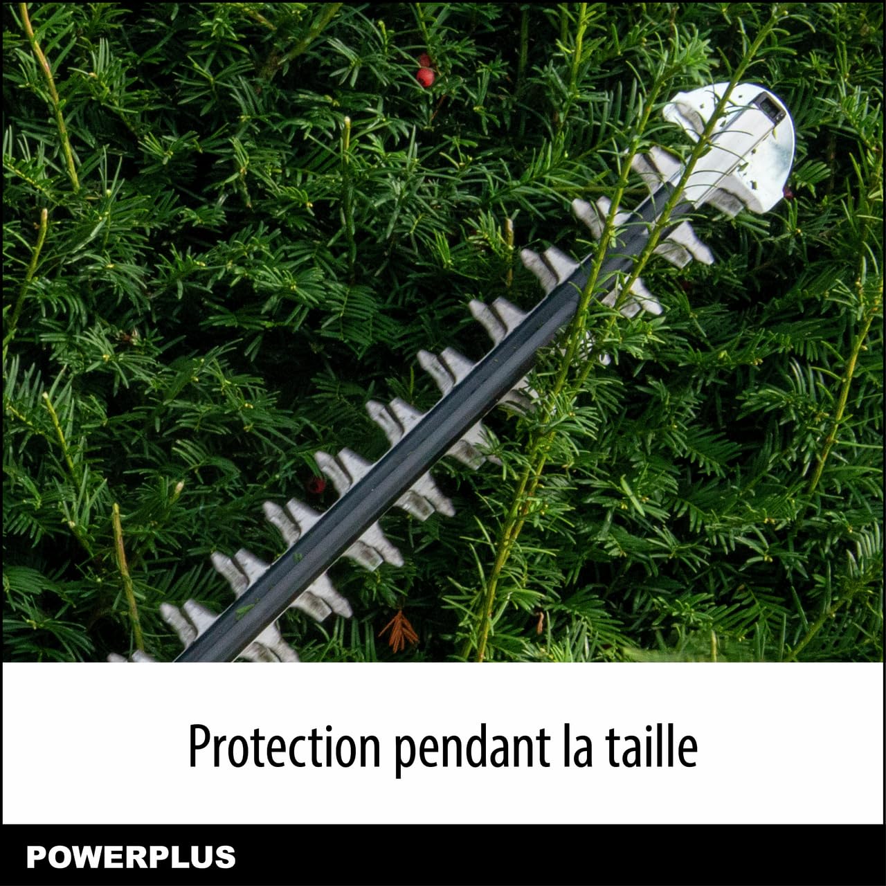 Powerplus POWXG20091 - Cortasetos (750 W, 700 mm, Velocidad de Corte, 1500 min-1)