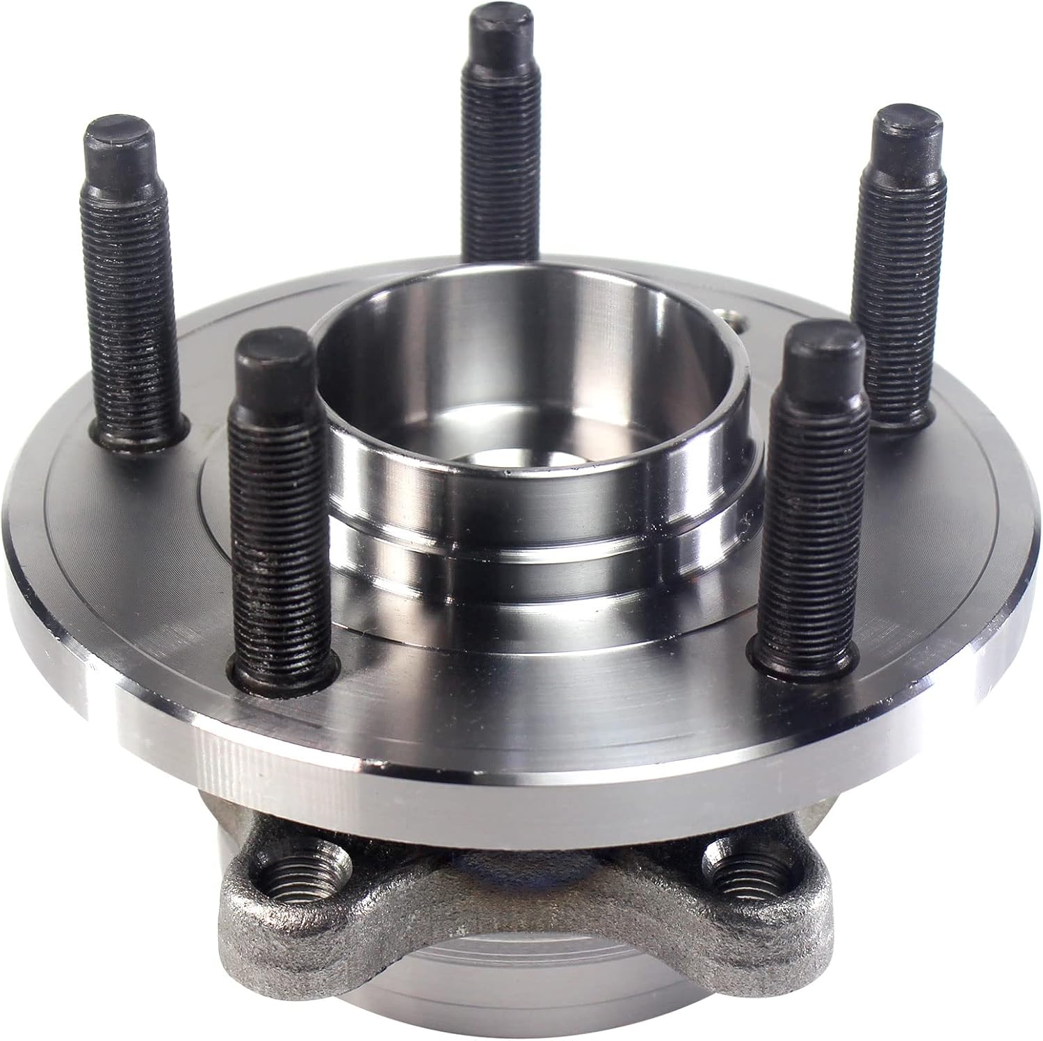 MotorbyMotor 513275 Front Rear Wheel Bearing and Hub Assembly with 5 Lugs Fits for Ford Flex Taurus (Not for SHO or Polic Models), Lincoln MKS MKT Wheel Hub Assembly-2PK