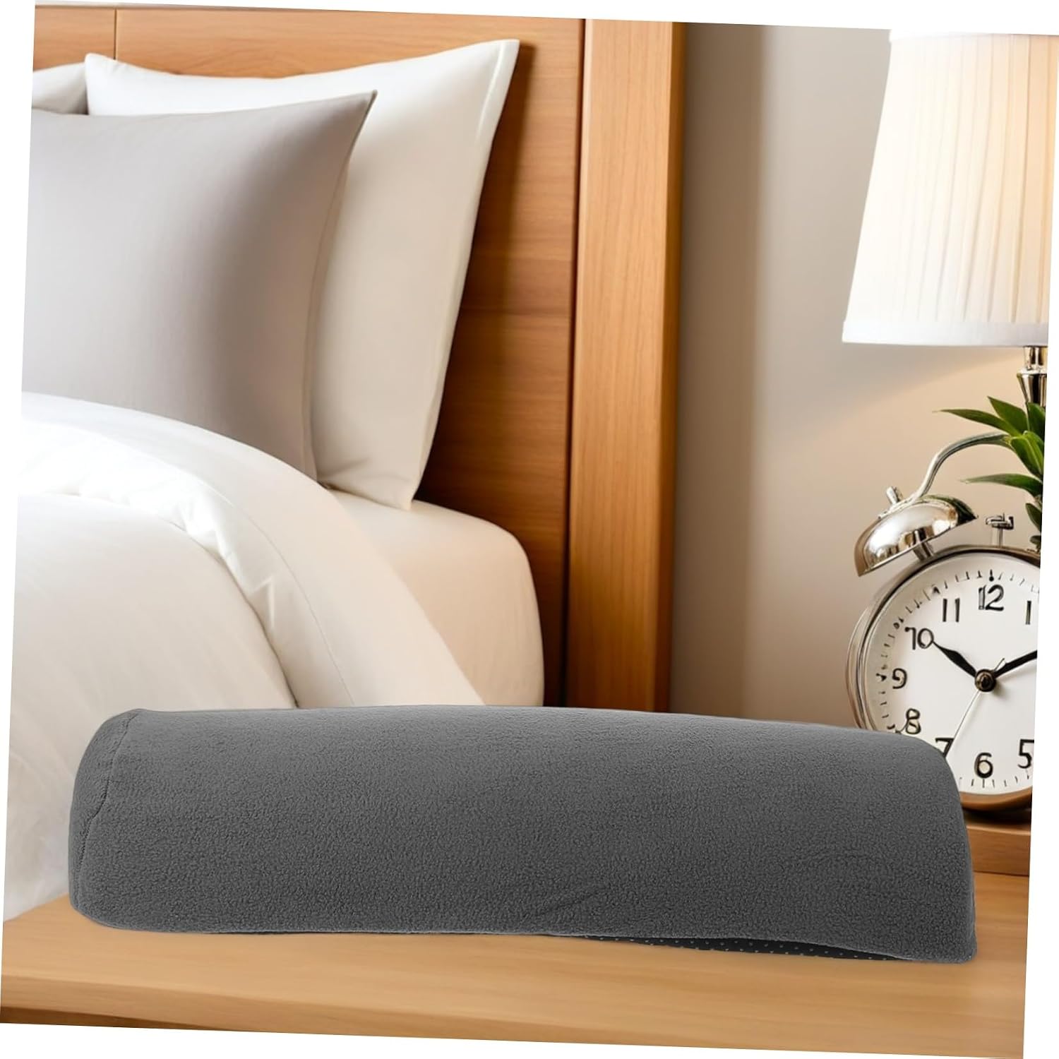 BESPORTBLE Recliner Leg Rest Pillow 21.3x10x3.5 Inches Half-Round Footrest Cushion with Ergonomic Hold and Lint Sponge Material for Camping and Office Use