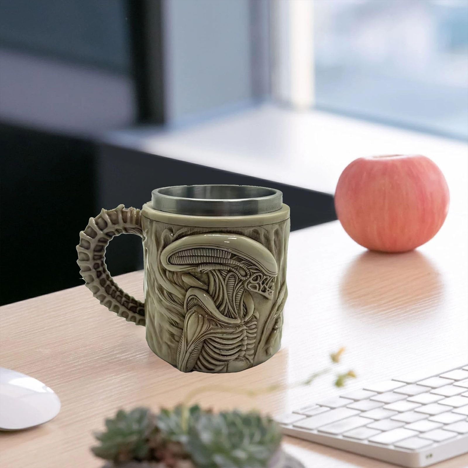 Coffee Mugs, Alien Themed Coffee Mug, Extraterrestrial Beverage Cup, Coffee Cups And Mugs - View #9