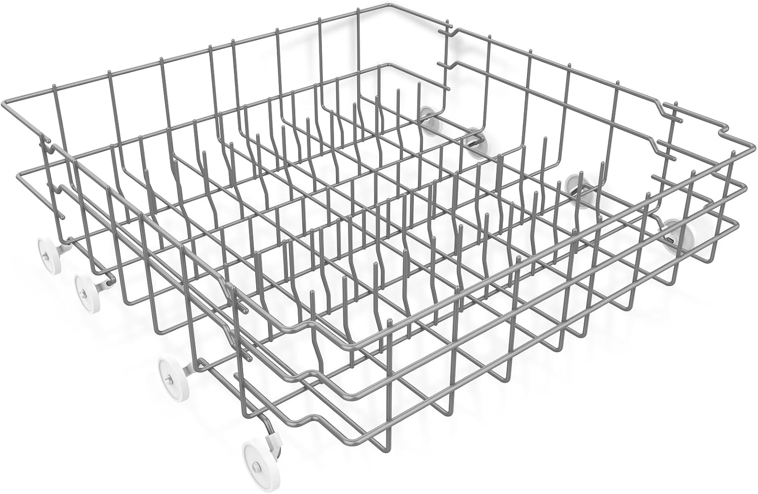 Upgraded 808602302 Dishwasher Rack Replacement Compatible with Frigidaire Lower Rack Replacement,5304535252 808602303 Kenmore Frigidaire Dishwasher Racks Part LFBD2409LF3C FDB1050REC4 Bottom Rack