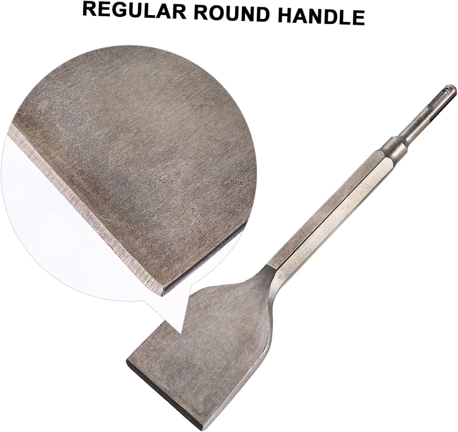 Angled Tile Chisel for Masonry and Concrete Heavy-Duty Hammer Drill Tool Sturdy Bent Chisel Flat Tip for Electric Impact Removal Suitable for Brick and Tile Projects