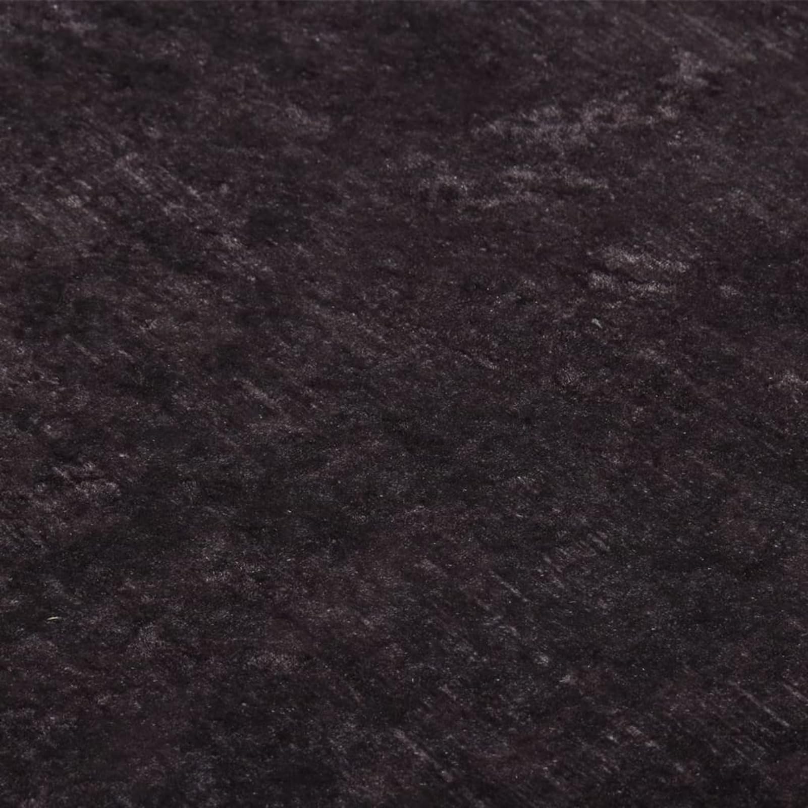 BaraSh Tapis Lavable antidérapant 80x300 cm Noir et doré,Tapis De Couloir,Tapis De Passage Couloir,Tapis De Décoration